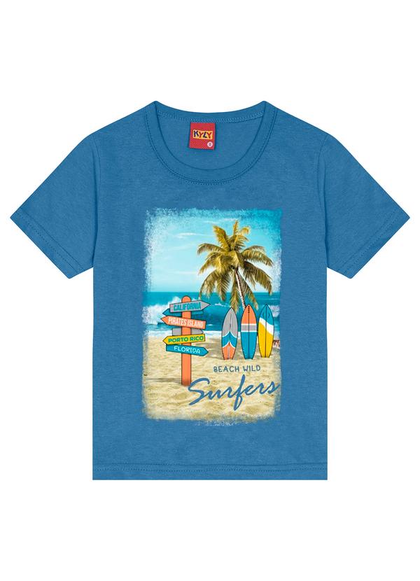 Kyly - Conjunto Infantil Menino Surf Azul 2
