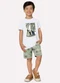 Milon - Conjunto Infantil Menino Surf Branco - variação: Branco