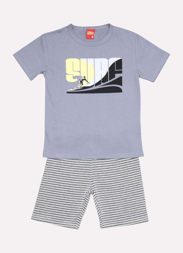 Kyly - Conjunto Infantil Menino Surf Cinza 1