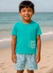 Rosa Azul - Conjunto Infantil Menino Surf Sleep Kangulu Azul - variação: Azul