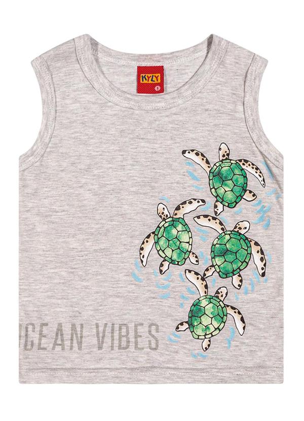 Kyly - Conjunto Infantil Menino Tartaruga Cinza 3