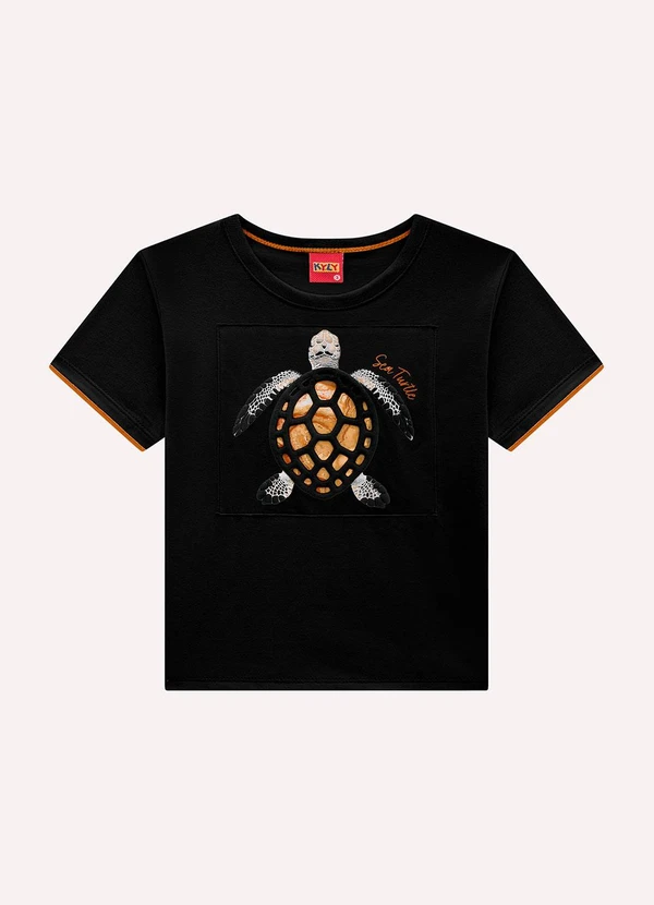 Kyly - Conjunto Infantil Menino Tartaruga Preto 2