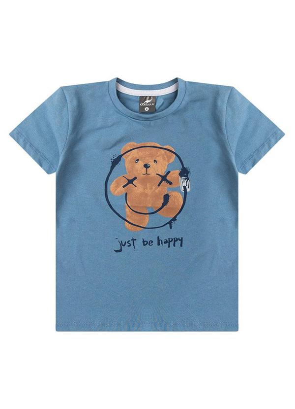 Rosa Azul - Conjunto Infantil Menino Teddy Graffiti Azul 3