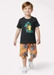 Kyly - Conjunto Infantil Menino Tigre Cinza - variação: Cinza