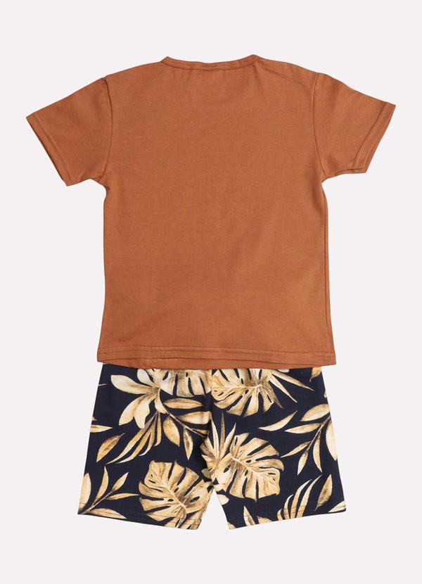 Kyly - Conjunto Infantil Menino Tigre Marrom 3