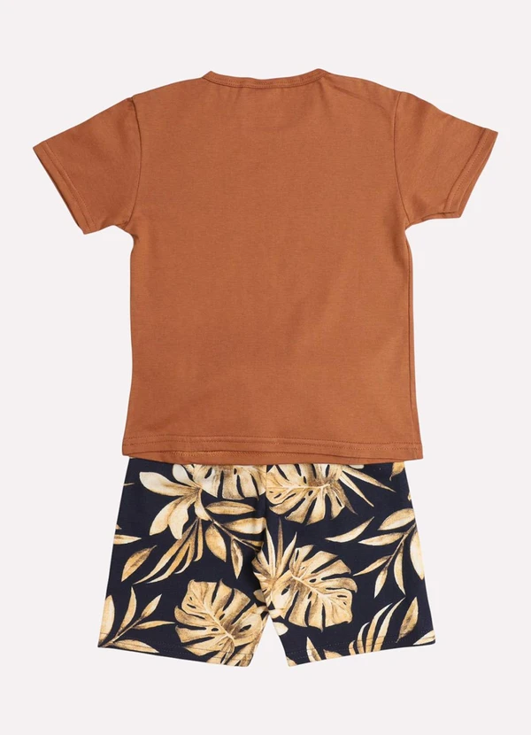 Kyly - Conjunto Infantil Menino Tigre Marrom 3