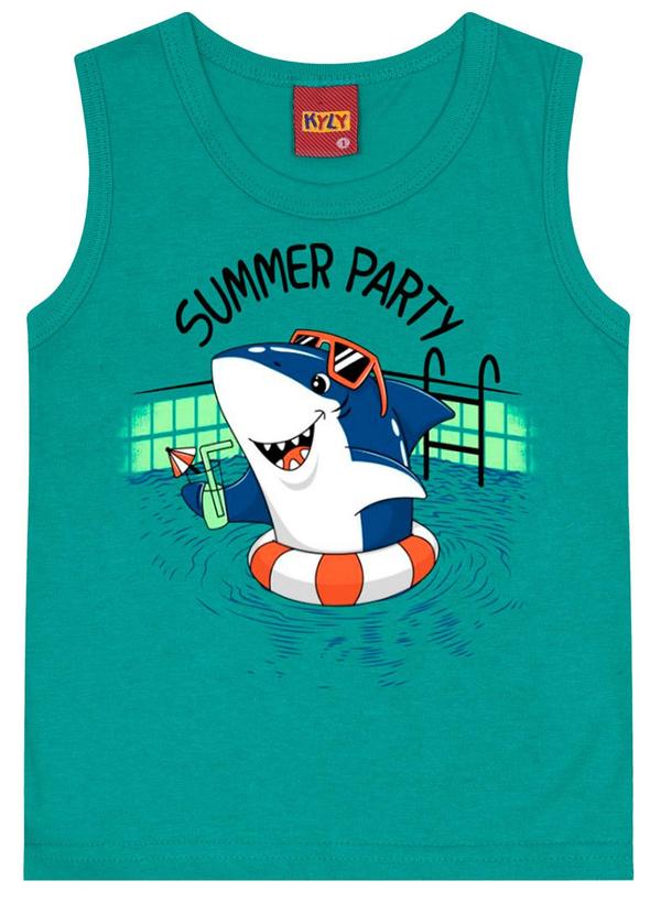 Kyly - Conjunto Infantil Menino Tubarão Verde 3