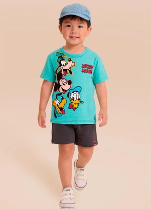 Brandili - Conjunto Infantil Menino Turma do Mickey Mouse - BRANDILI