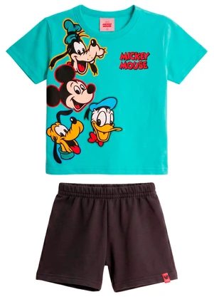 Brandili - Conjunto Infantil Menino Turma do Mickey Mouse - BRANDILI