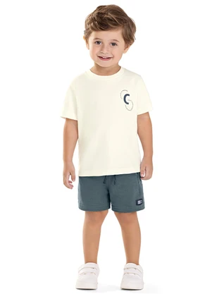 Colorittá - Conjunto Infantil Menino Urban Relevo Bege - COLORITTÁ