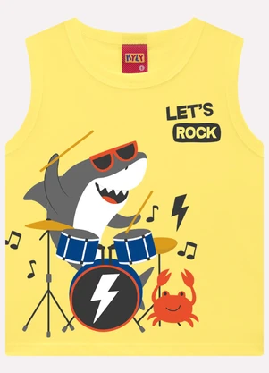 Kyly - Conjunto Infantil Menino Ursinho Amarelo - KYLY