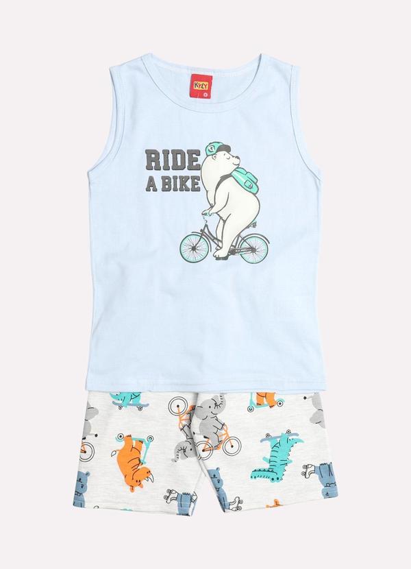 Kyly - Conjunto Infantil Menino Ursinho Azul 1