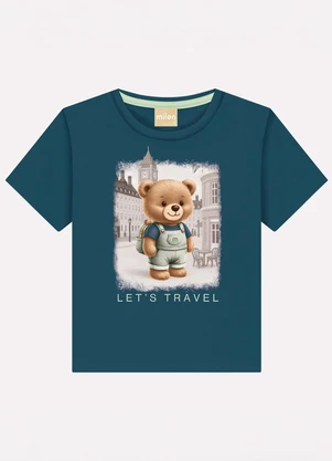 Milon - Conjunto Infantil Menino Ursinho Azul - MILON