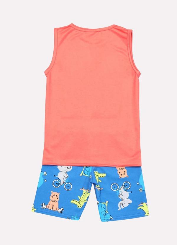 Kyly - Conjunto Infantil Menino Ursinho Laranja 3