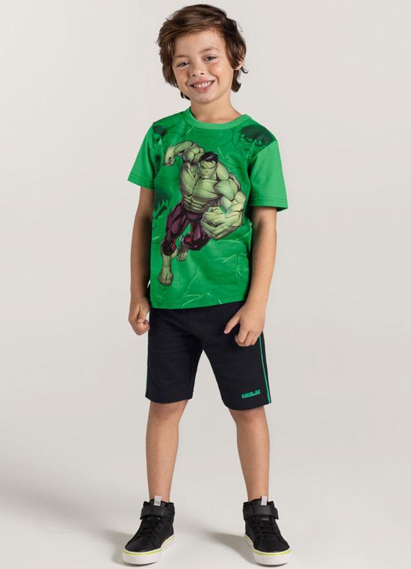 Brandili - Conjunto Infantil Menino Verde