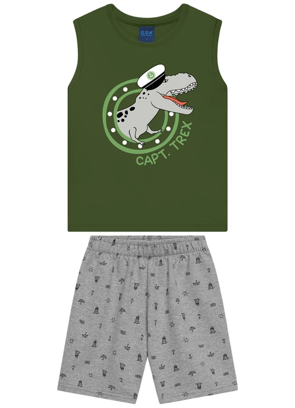 Ddk - Conjunto Infantil Menino Verde