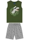 Ddk - Conjunto Infantil Menino Verde - variação: Verde