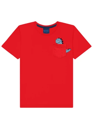 Ddk - Conjunto Infantil Menino Vermelha - DDK