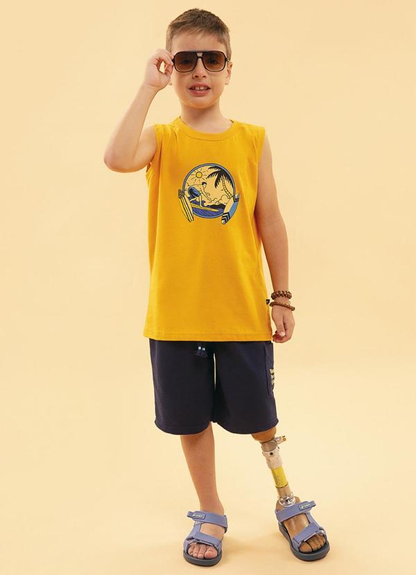 Soft Bonni - Conjunto Infantil Moletinho Amarelo