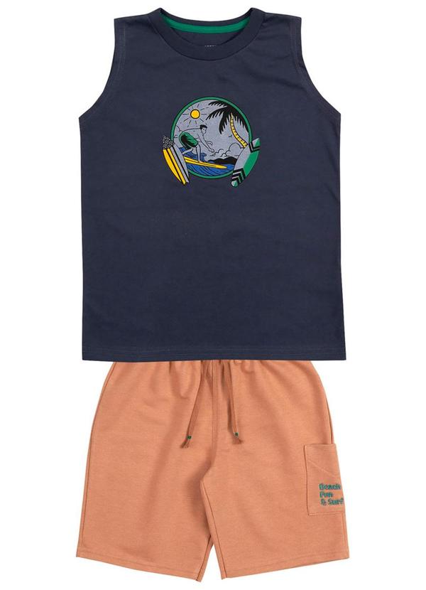 Soft Bonni - Conjunto Infantil Moletinho Cinza