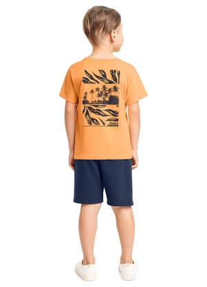 Conjunto Infantil para Menino Bee Loop Laranja - BEE LOOP