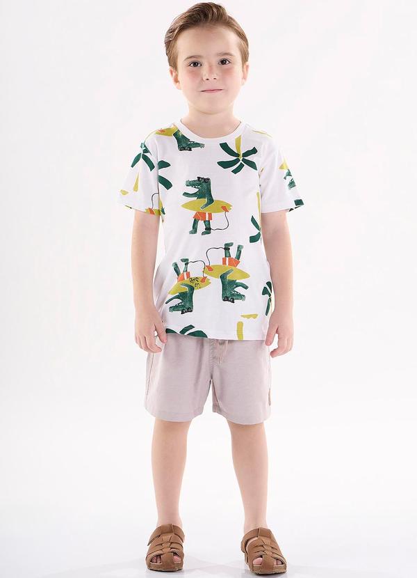 Up Baby - Conjunto Infantil para Menino Branco