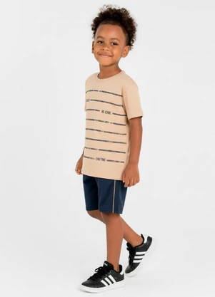 Guloseima - Conjunto Infantil para Menino Bege - GULOSEIMA