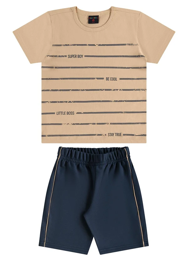 Guloseima - Conjunto Infantil para Menino Bege 2