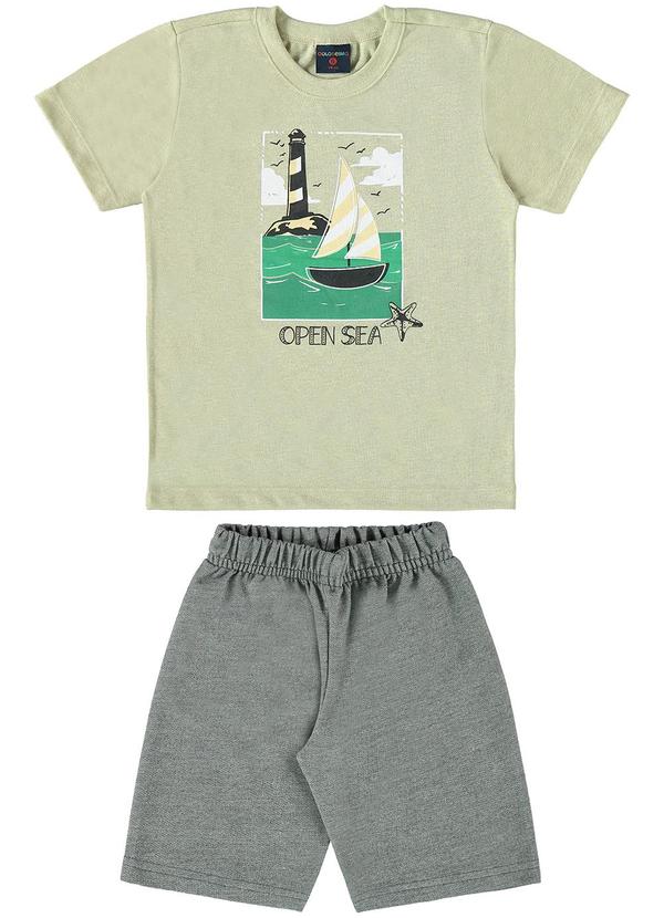 Guloseima - Conjunto Infantil para Menino Verde