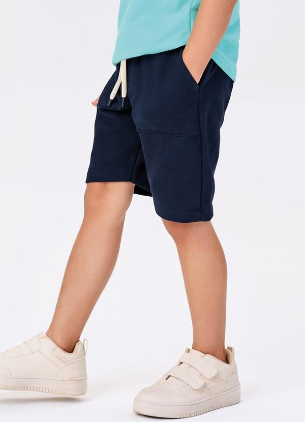 Trick Nick - Conjunto Infantil Polo com Bermuda Azul 5