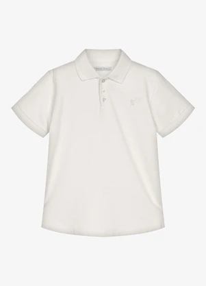 Trick Nick - Conjunto Infantil Polo com Bermuda Bege - TRICK NICK