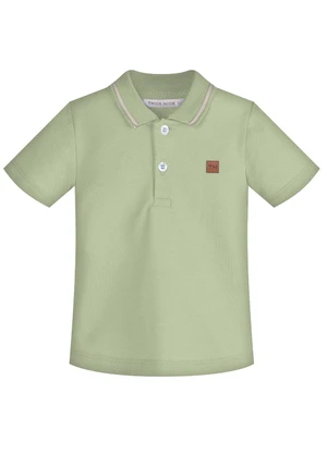 Trick Nick - Conjunto Infantil Polo com Bermuda Verde - TRICK NICK