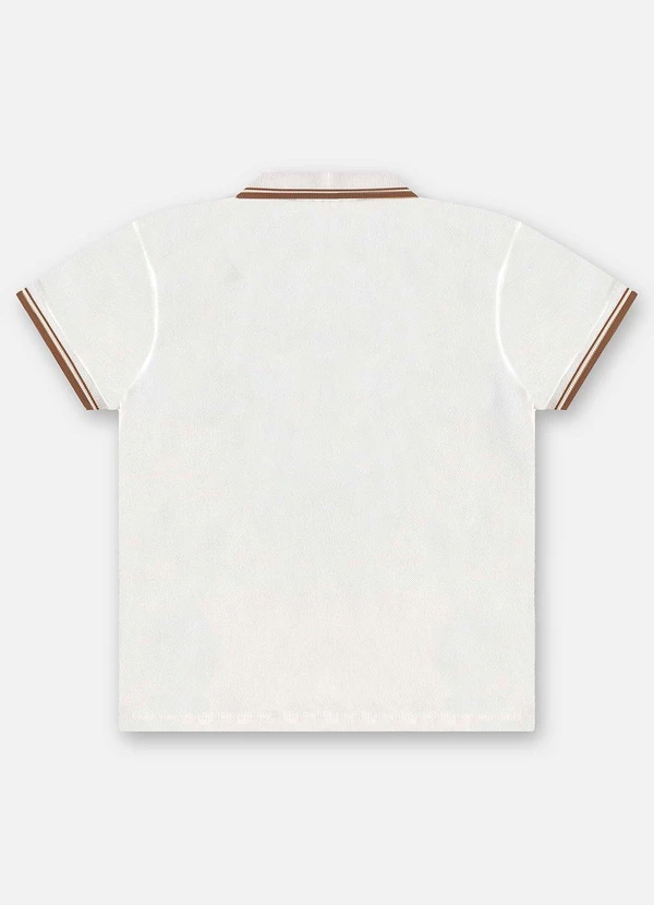 Up Baby - Conjunto Infantil Polo e Bermuda Branco 5