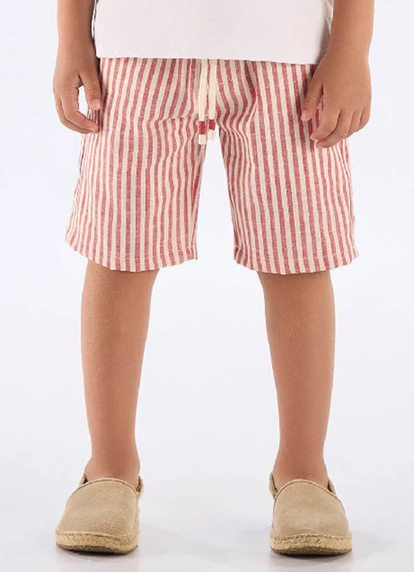 Up Baby - Conjunto Infantil Polo e Bermuda Branco 3