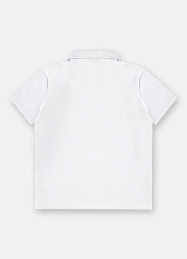 Up Baby - Conjunto Infantil Polo e Bermuda Branco 6