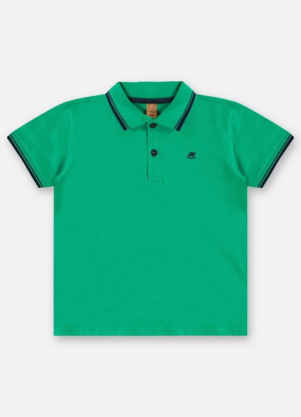 Up Baby - Conjunto Infantil Polo e Bermuda Verde 4