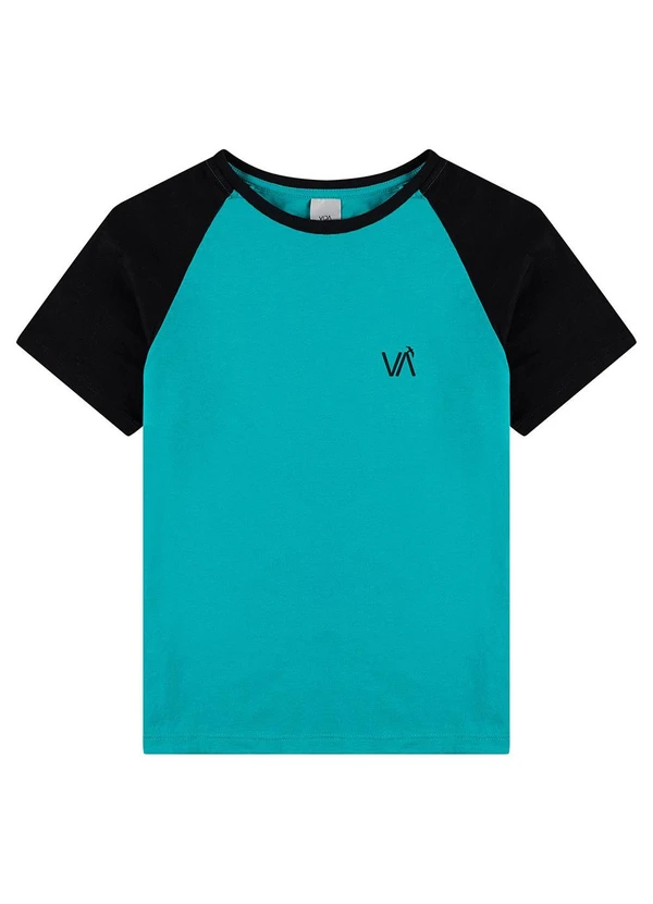 Vida Costeira - Conjunto Infantil Raglan Slevee Verde 3