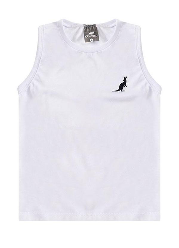Rosa Azul - Conjunto Infantil Regata Básico Kangulu Branco 3