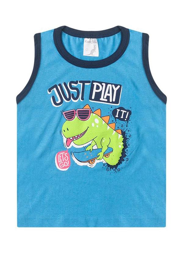 Rosa Azul - Conjunto Infantil Regata Just Play Kangulu Azul 2