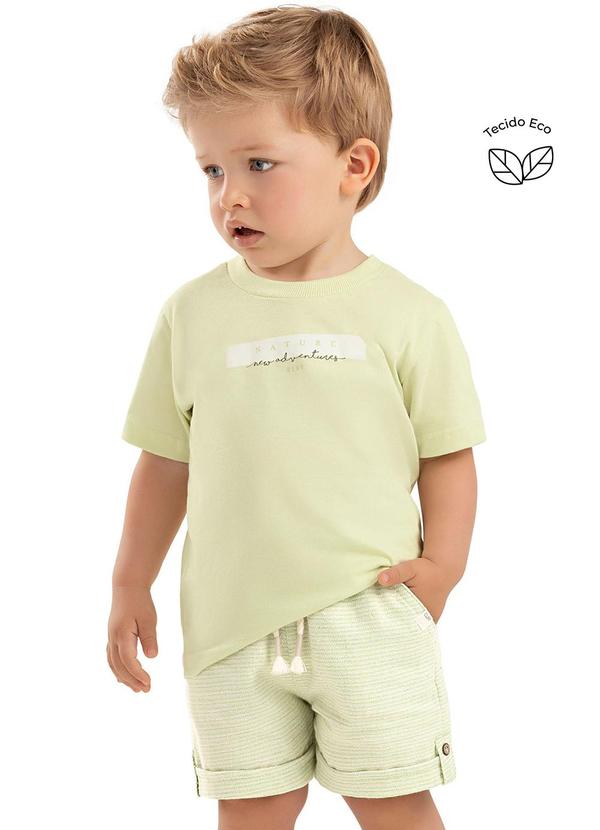 Colorittá - Conjunto Infantil Tecido Eco Menino Verde