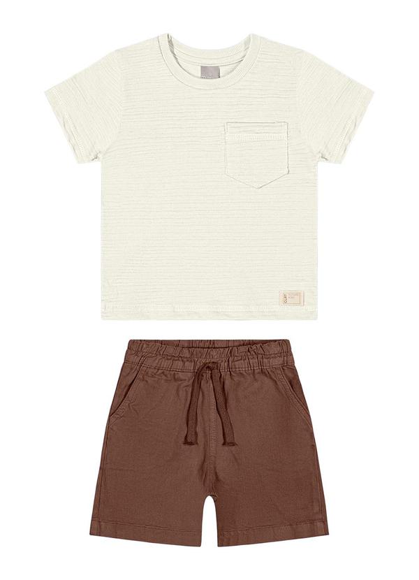 Colorittá - Conjunto Infantil  Texturizado Colorittá Bege