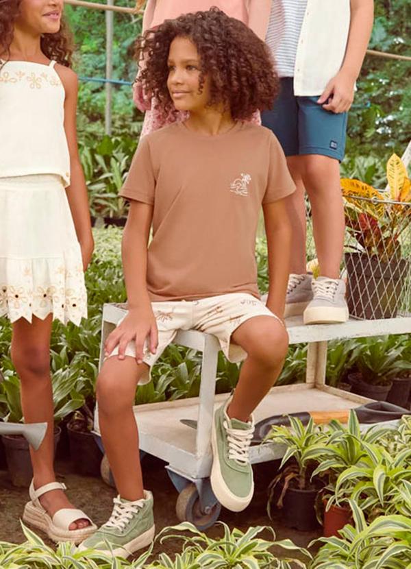 Colorittá - Conjunto Infantil  Tropical Colorittá Marrom