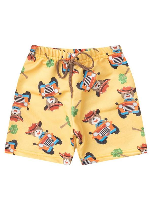 Rosa Azul - Conjunto Infantil Verão Drives Kangulu Marrom 3