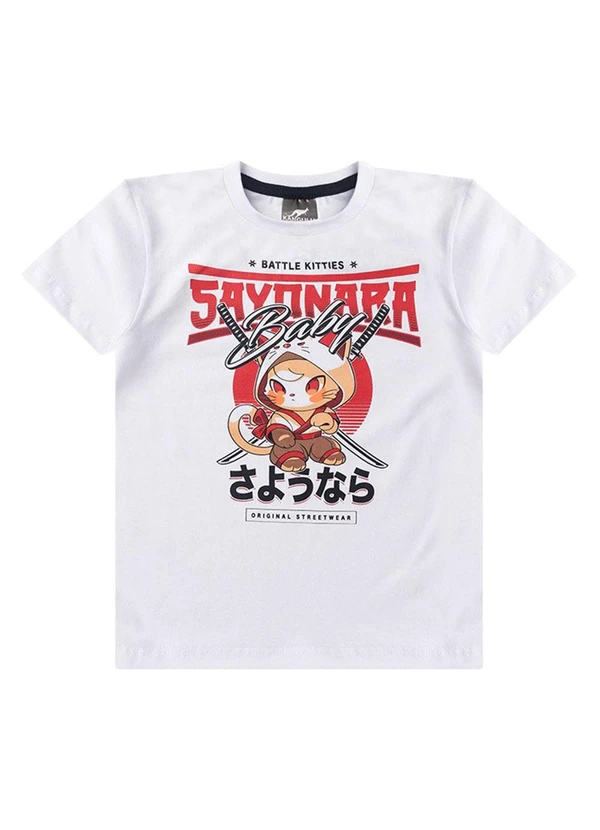 Rosa Azul - Conjunto Infantil Verão Sayonara Kangulu Branco 2