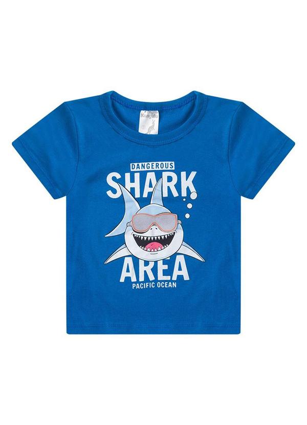 Rosa Azul - Conjunto Infantil Verão Shark Kangulu Azul 2
