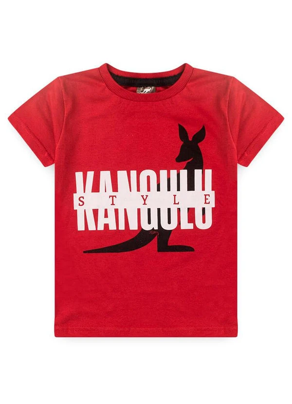 Rosa Azul - Conjunto Infantil Verão Style Kangulu Vermelho 3