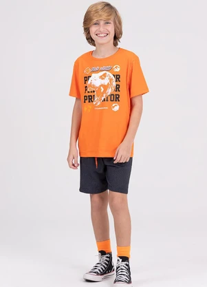 Vida Costeira - Conjunto Infantil Web Dino World Laranja - VIDA COSTEIRA