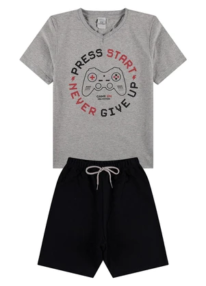 Vida Costeira - Conjunto Infantil Web Press Start Mescla - VIDA COSTEIRA