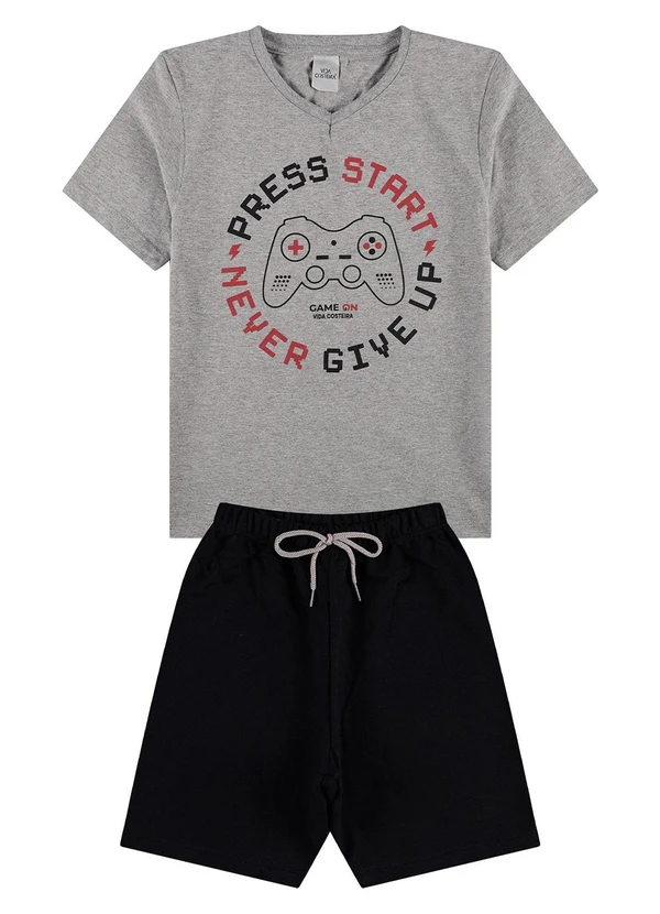 Vida Costeira - Conjunto Infantil Web Press Start Mescla 2