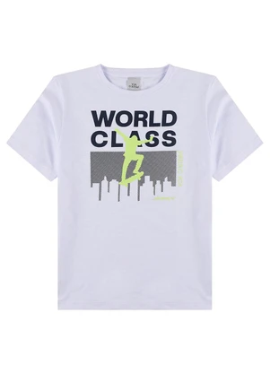 Vida Costeira - Conjunto Infantil World Class Branco - VIDA COSTEIRA